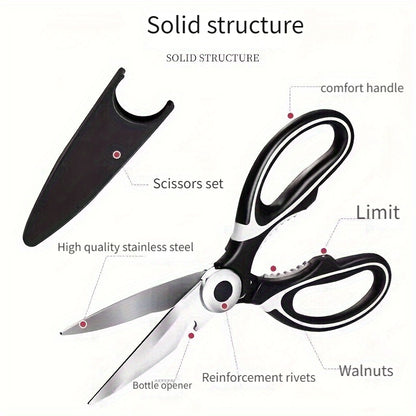 420 Stainless Steel Heavy-Duty Kitchen Shears