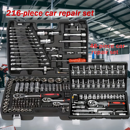 216/46pcs Mechanical Tool Socket Set