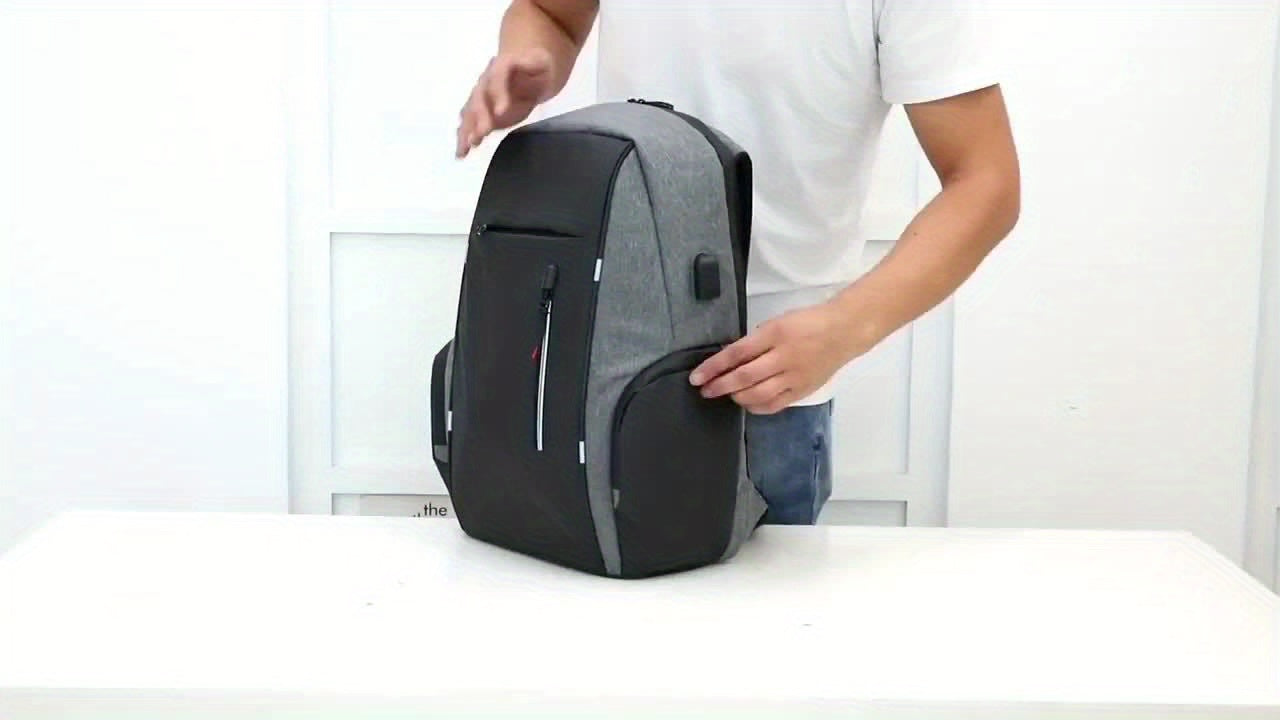 16" Minimalist Oxford Cloth Laptop Backpack