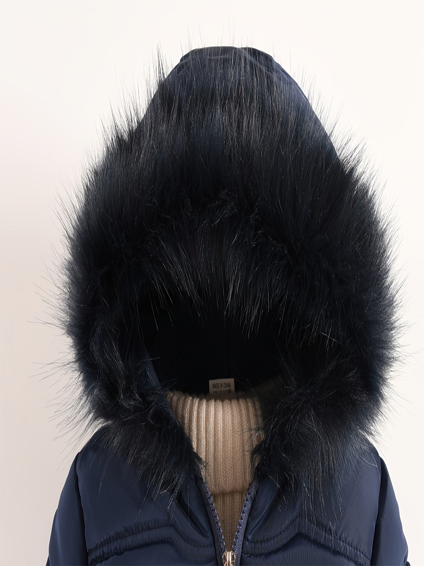 New Girls' Hooded Winter Coat