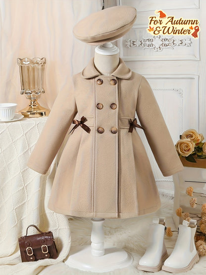 Girls' Autumn and Winter Warm Coats