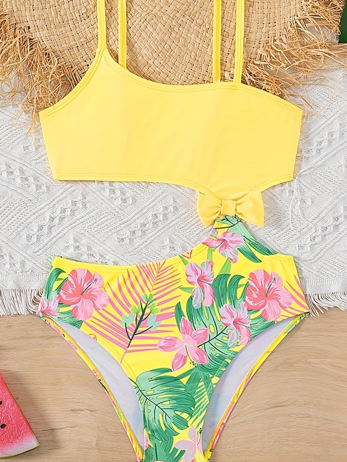Waistless One-Piece Swimsuit