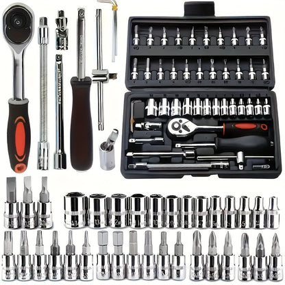 150/46pcs Auto Mechanical Repair Tool Set