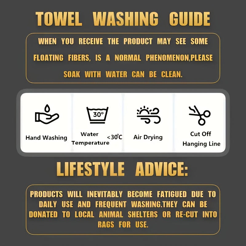 3pcs Ultra-Soft Coral Towel Set