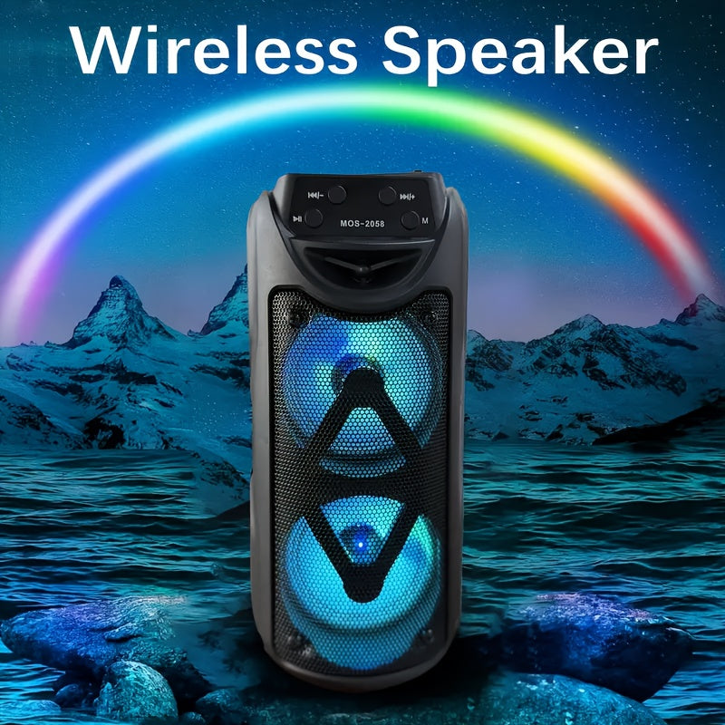 Double Speaker Stereo Outdoor Wireless Speaker