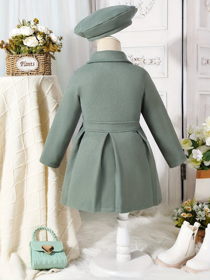 Girls' Autumn and Winter Warm Coats