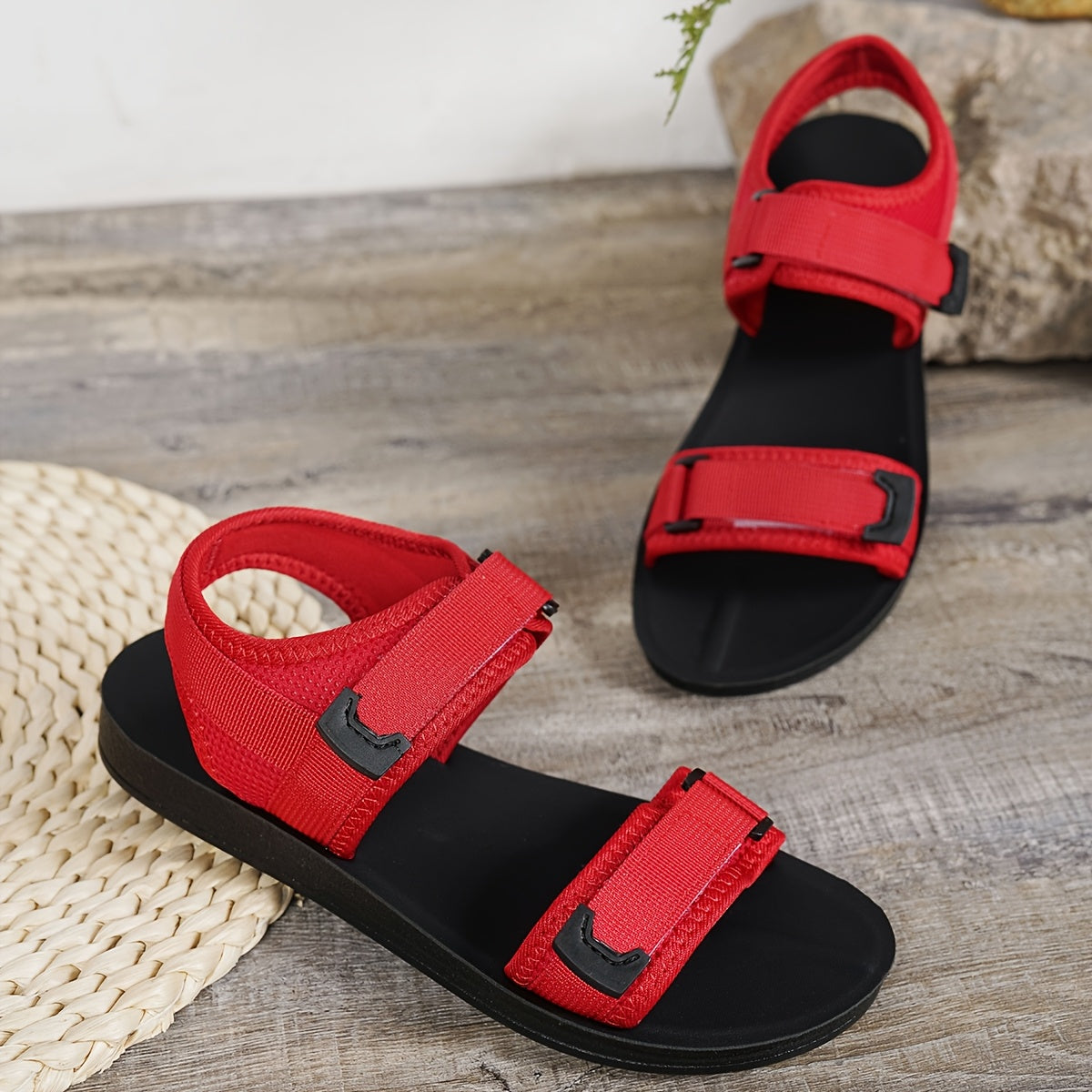 Women'S Summer Sports Sandals with Comfortable Soft Soles & Adjustable Woven Straps
