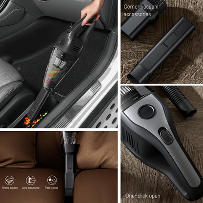 Portable Handheld Vacuum Cleaner for Home and Car Use