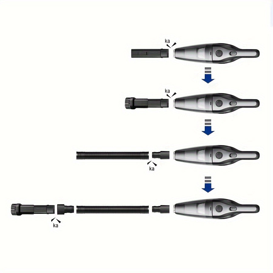 Portable Handheld Vacuum Cleaner for Home and Car Use