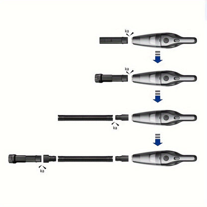 Portable Handheld Vacuum Cleaner for Home and Car Use