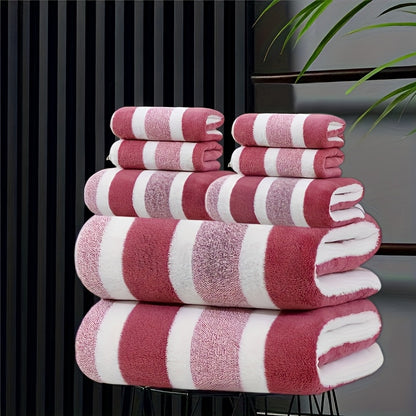 8-Piece Non-Shedding Super Absorbent Ultra-Soft Five Star Hotel