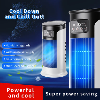 Portable Air Conditioner Humidifier Fan - 3-in-1 Mini Cooling Fan