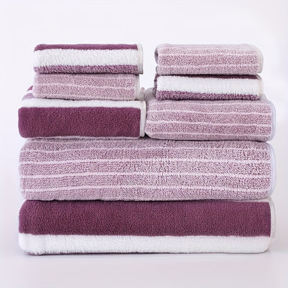 8-Piece Non-Shedding Super Absorbent Ultra-Soft Five Star Hotel