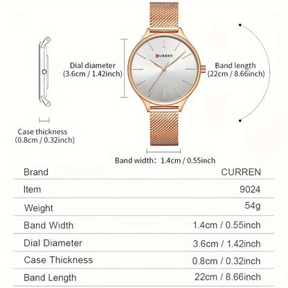 CURREN Women's Watch Original Brand