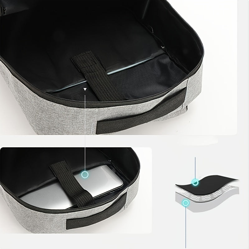 3PS Business Oxford Cloth Shoulder Bag