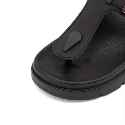 Women'S Slip-On Thick Sole Flip-Flops