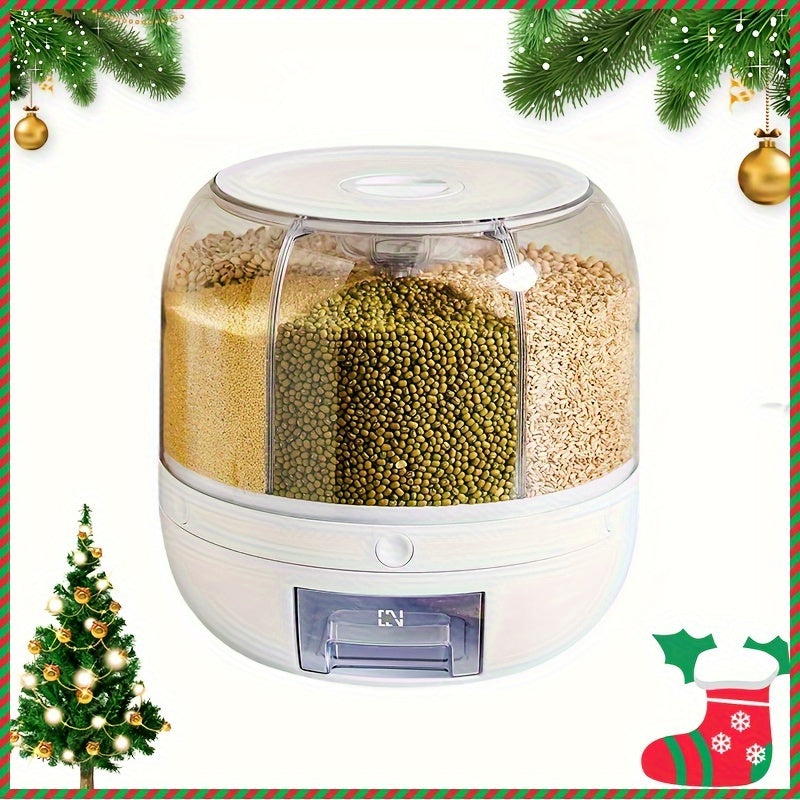 1pc Large Capacity Rotating Storage Container