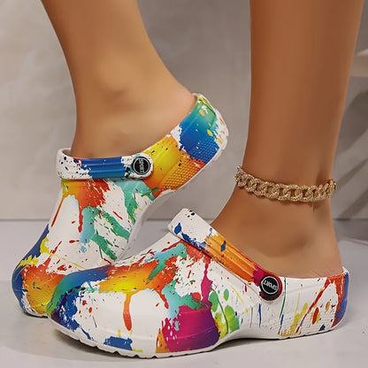 Women's EVA Slip-On Mule - Breathable Multi-Color