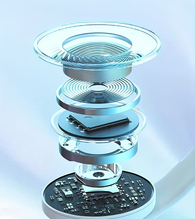 39 Luminous Wireless Headphones with Plug-in