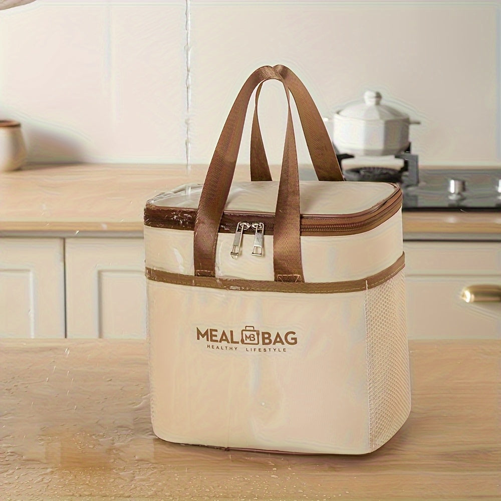 Insulated Lunch Bag - Large Capacity Thermal Tote