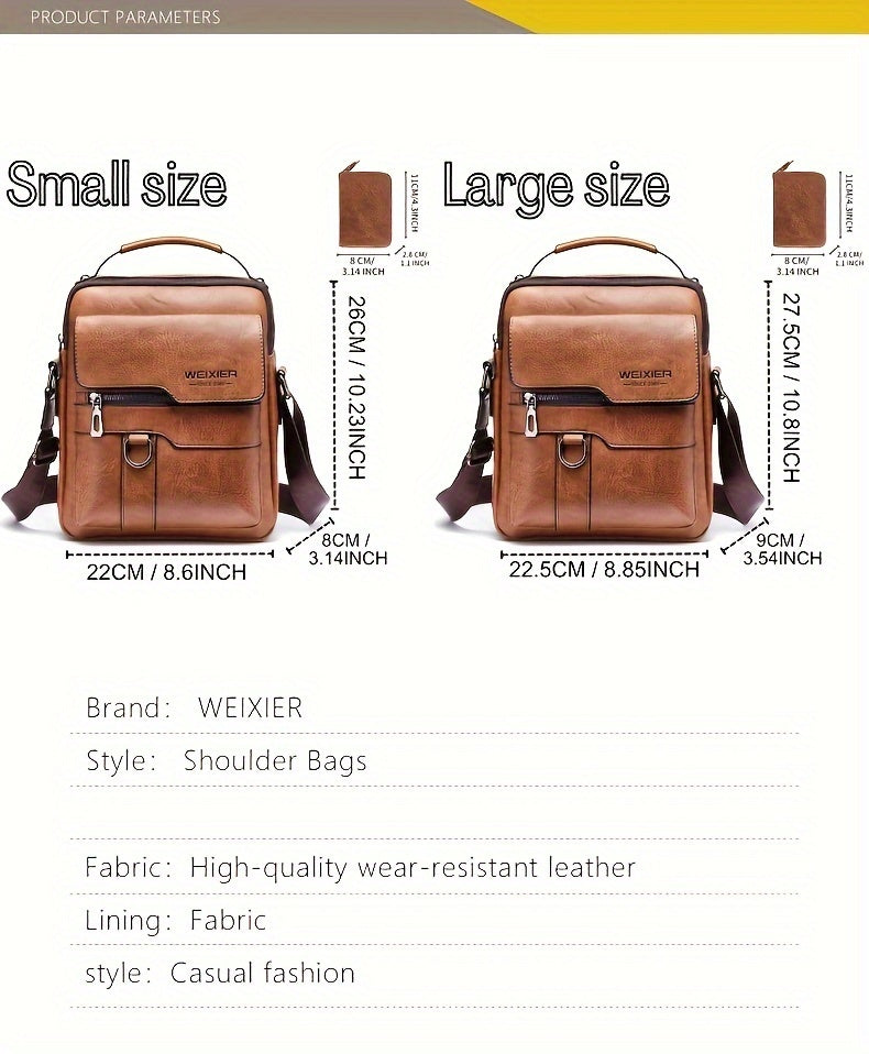 WEIXIER Crossbody Bag, Men's