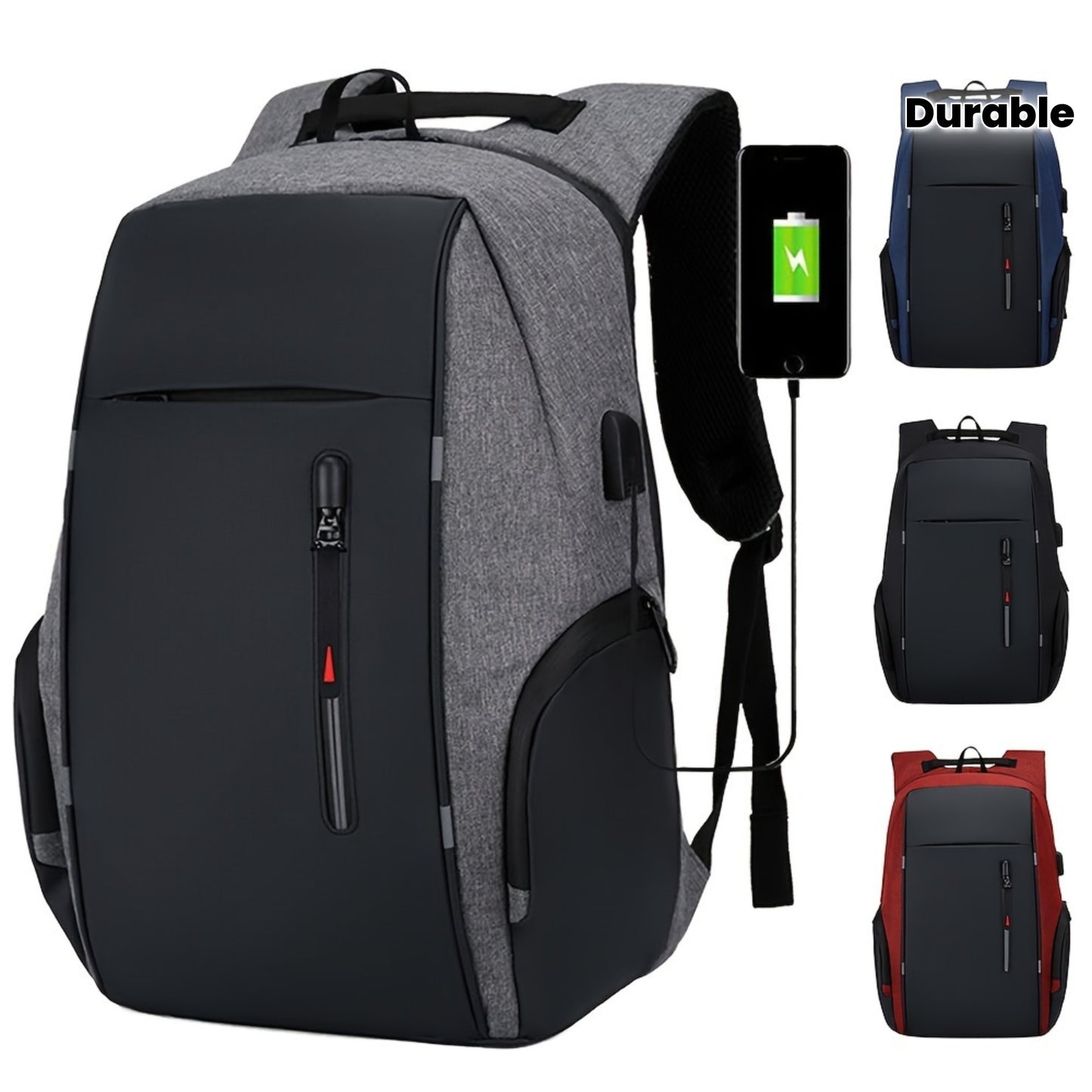 16" Minimalist Oxford Cloth Laptop Backpack
