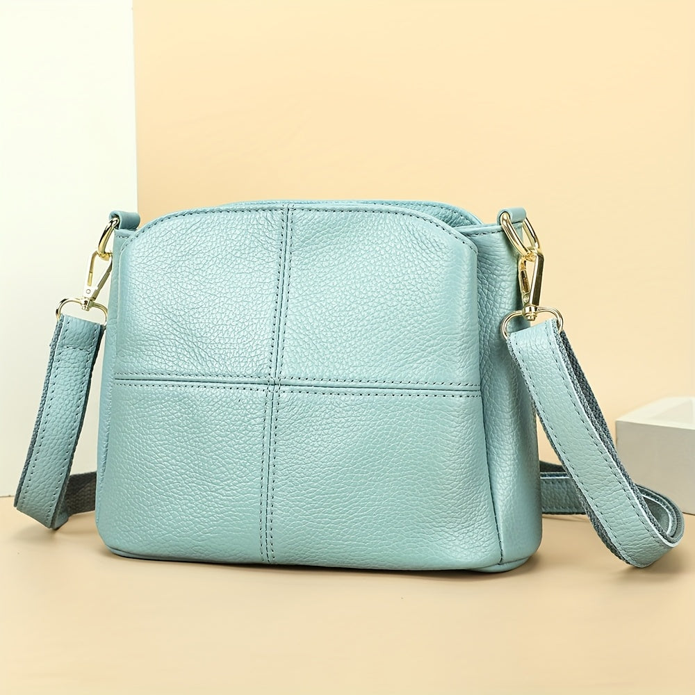 Genuine Leather Crossbody Bag