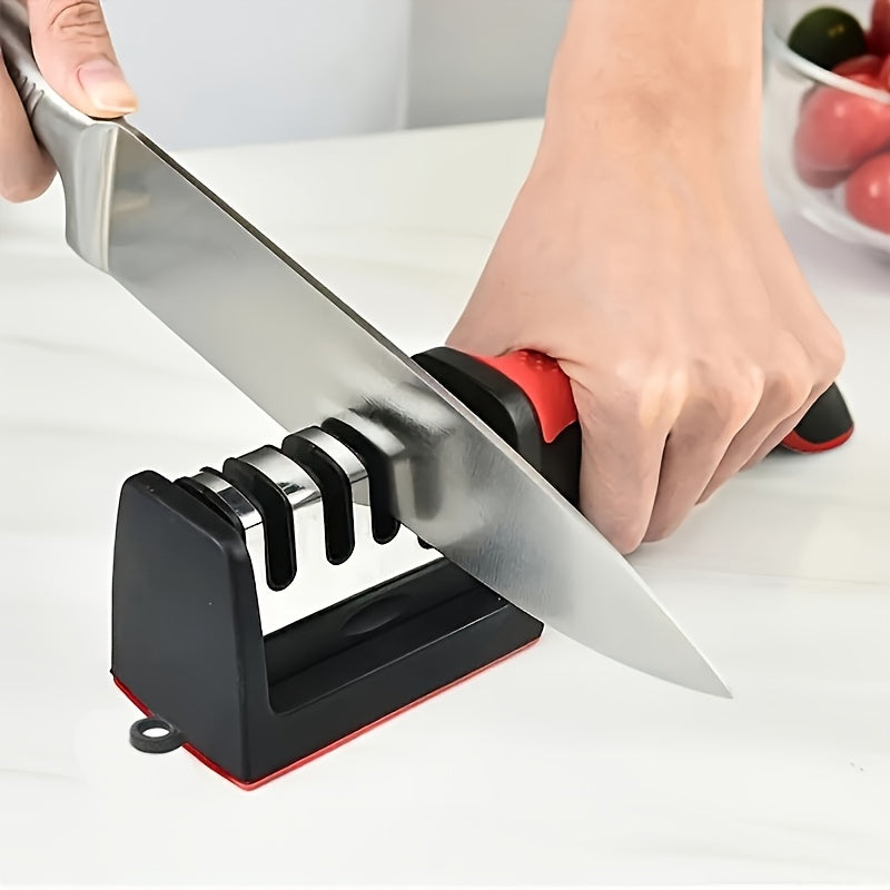 Professional 4-Stage 1pc Knife Sharpener