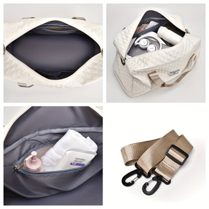 Zuomanni Large Capacity Women's Gym Bag