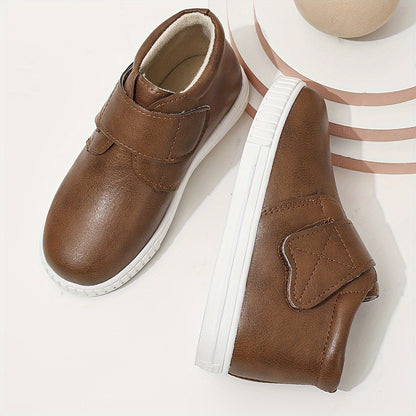 Casual Solid Color Boots For Boys