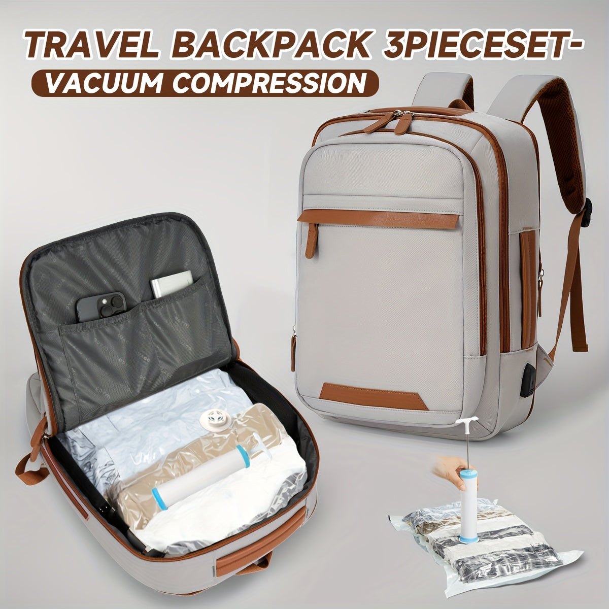 Carry On Travel Backpack for Airplanes