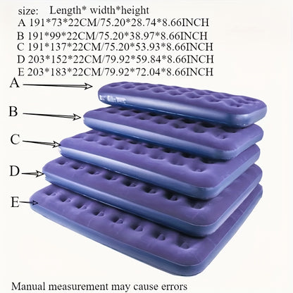 Inflatable Portable Air Mattress