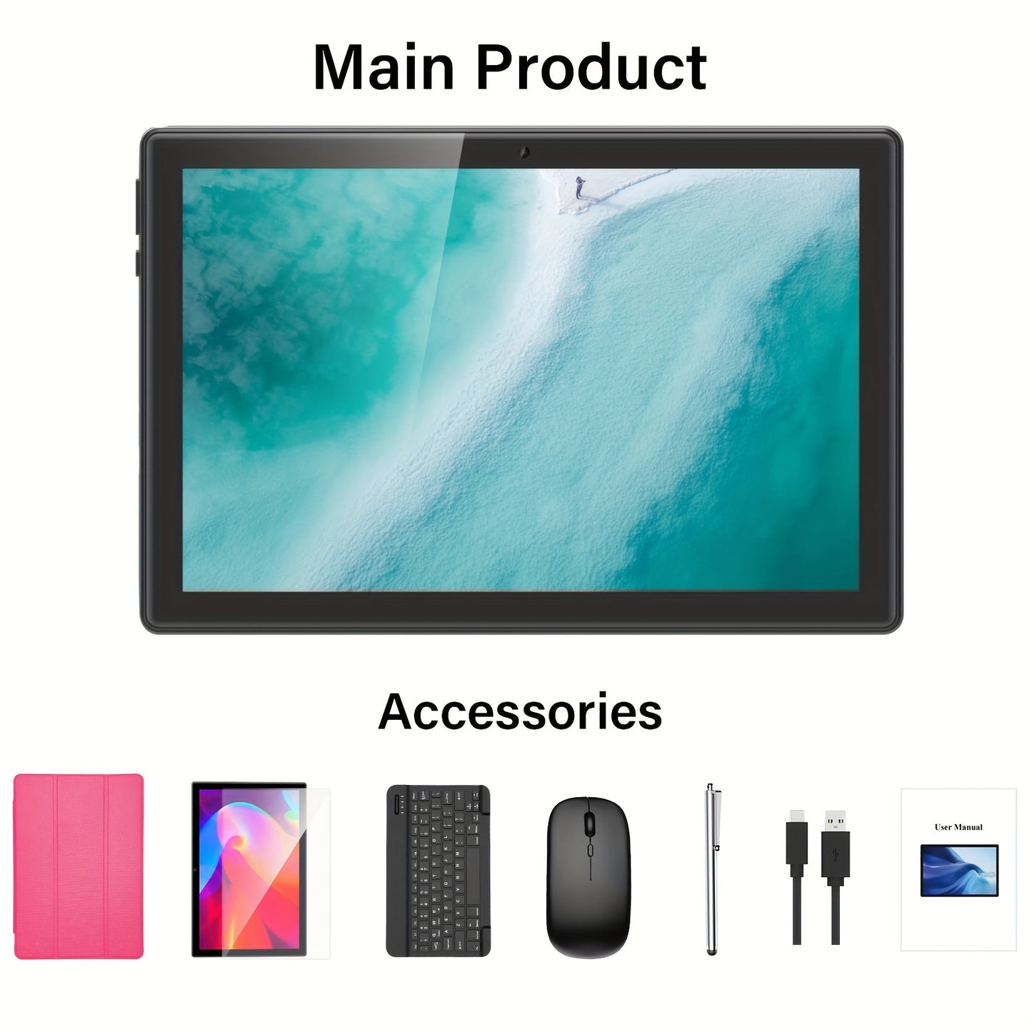 10 inch Android tablet, 8GB