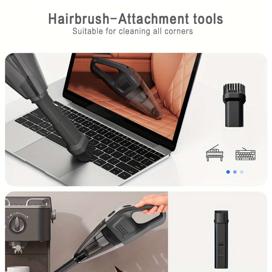 Portable Handheld Vacuum Cleaner for Home and Car Use