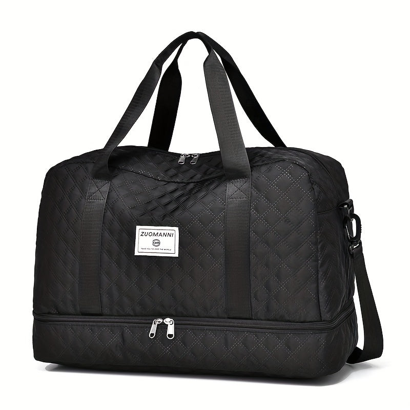 Zuomanni Large Capacity Women's Gym Bag
