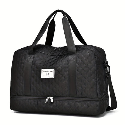 Zuomanni Large Capacity Women's Gym Bag