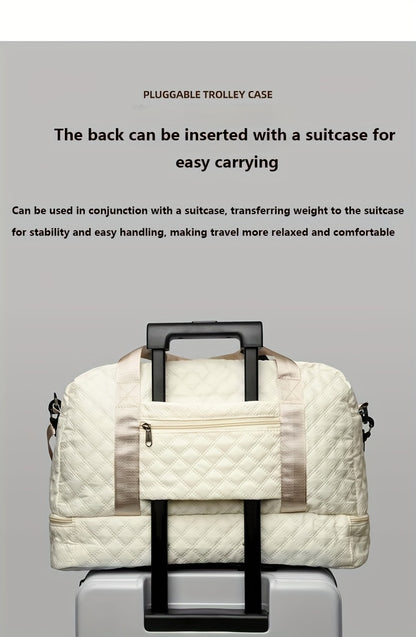 Travel Bag Large Capacity Women'S Gym Duffel