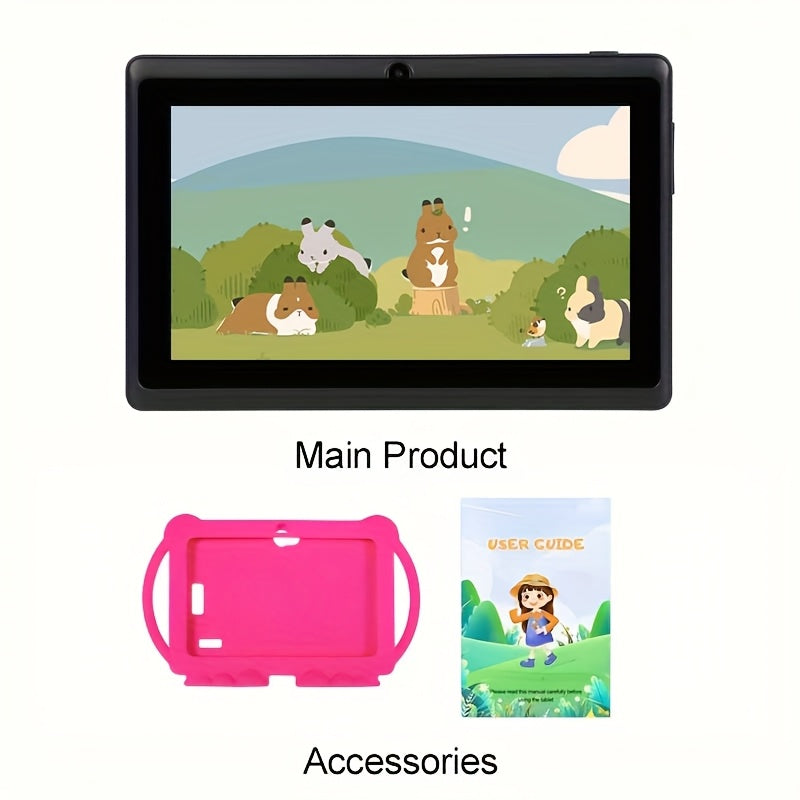 ITMEIPC 7-inch Android 14 Tablet with Protective Case