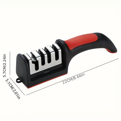 Professional 4-Stage 1pc Knife Sharpener