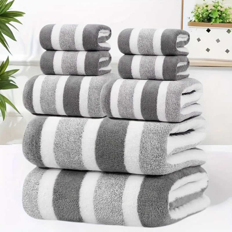8pcs of Non-Hair-Free Super Absorbent & Ultra-Soft Five-Star Hotel