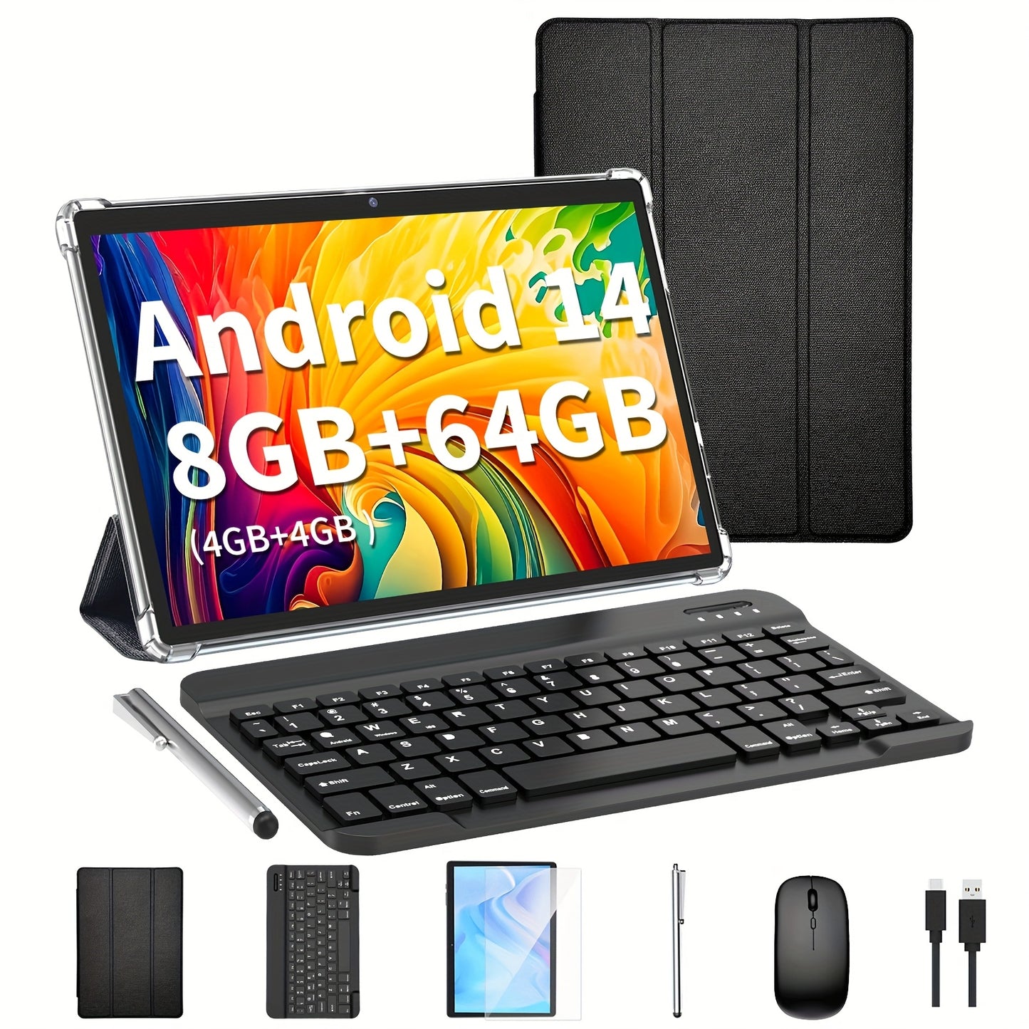 10 inch Android tablet, 8GB