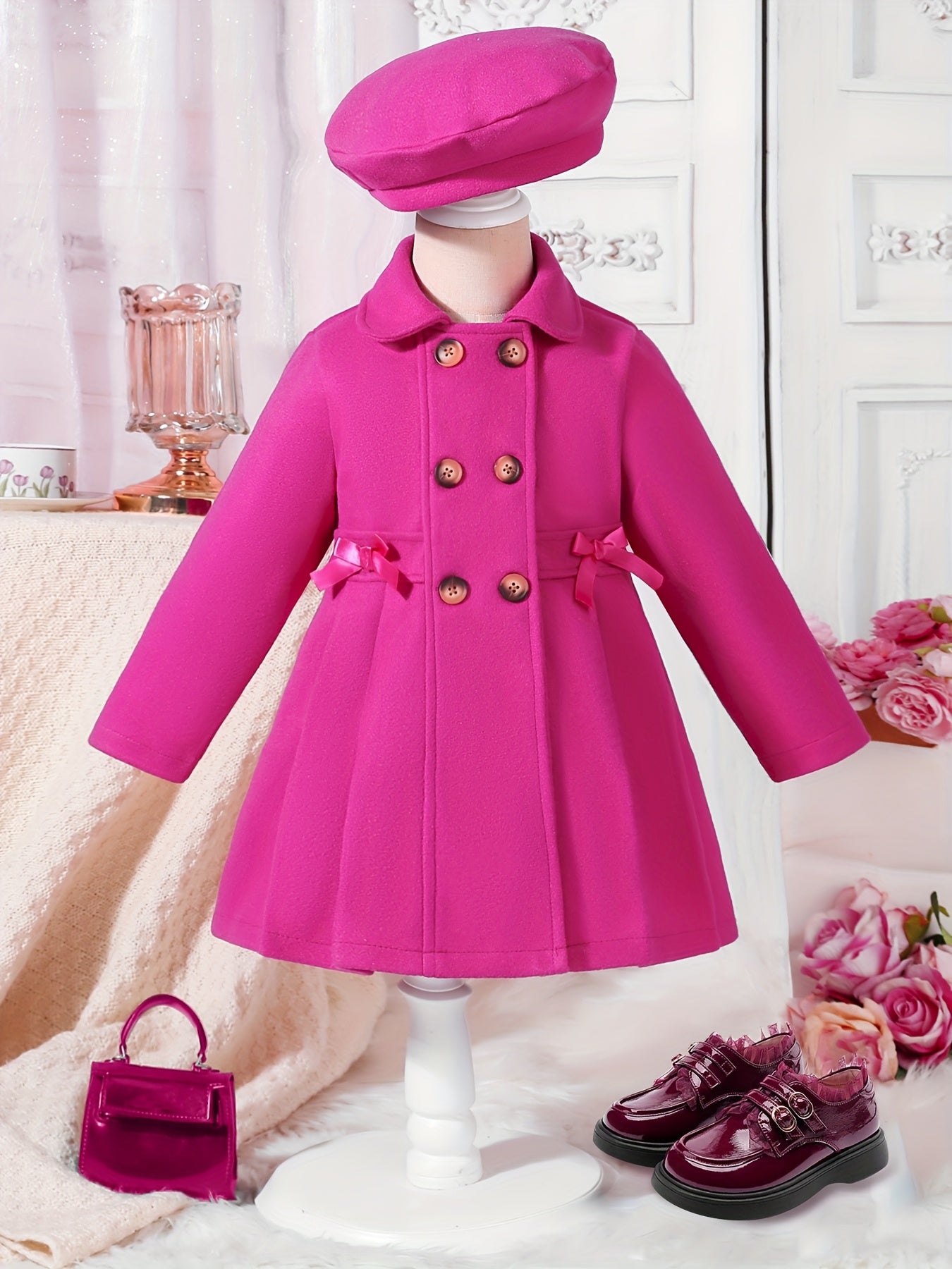 Girls' Autumn and Winter Warm Coats