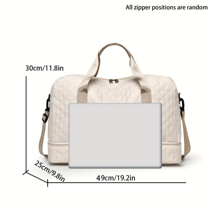 Large Capacity Nylon Travel Duffel Bag
