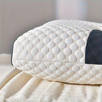 1pc Neck Pillow with Quilted Design - Soft