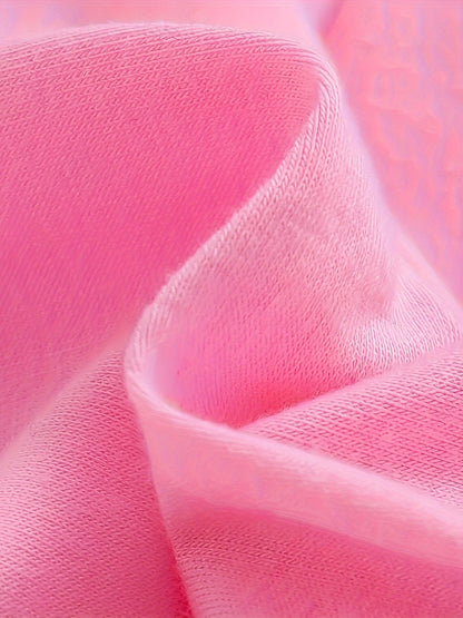 3pcs Baby Girl Crown Letter Print Flying Long Sleeve Shirt