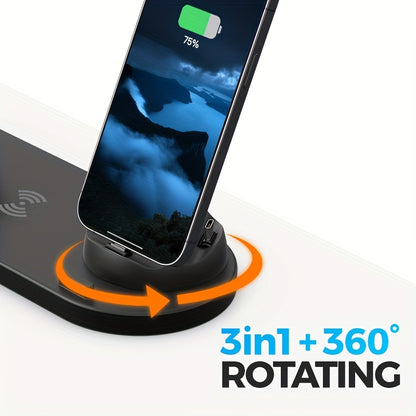 15W Fast Charging, Wireless Charging Station