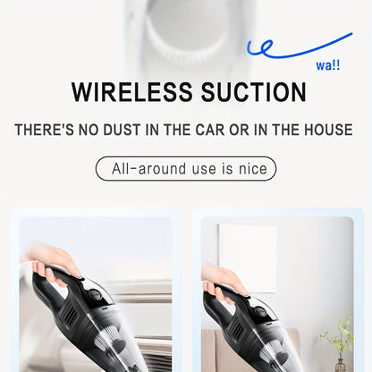 Portable Handheld Vacuum Cleaner for Home and Car Use