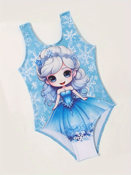 Quick-Drying Casual One-Piece Swimsuit