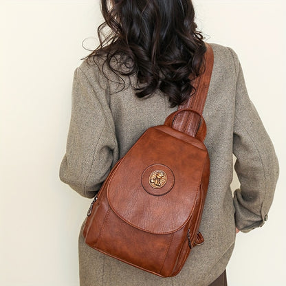 Retro Adjustable Women's Backpack