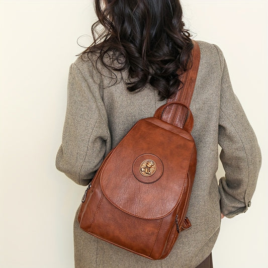 Retro Adjustable Women's Backpack